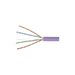 Bobina de Cable UTP Reelex, de 4 Pares, Desempeño Cat6, LS0H (Bajo Humo, Cero Halógenos), Color Violeta, 24 AWG, 305 Metro...