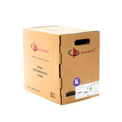 Bobina de Cable UTP Reelex, de 4 Pares, Alto Desempeño Cat6, LS0H (Bajo Humo, Cero Halógenos), Color Violeta, 23 AWG, 305 ...