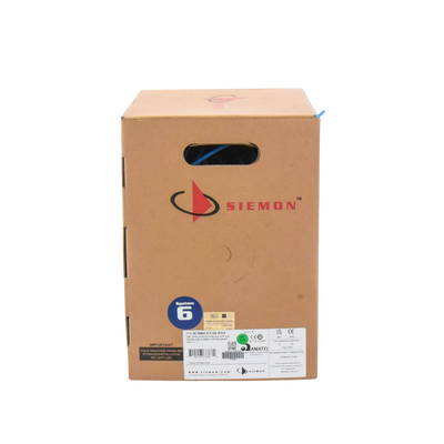 Bobina de Cable UTP Reelex, de 4 Pares, Alto Desempeño Cat6, PVC (CM), Color Azul, 23 AWG, 305 Metros (1000 Pies) SIEMON -...