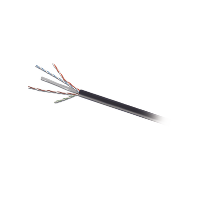 Bobina de Cable UTP de 4 Pares, Para Exterior con Gel, Cat6 (23 AWG), Industrial para Climas Extremos, Enterrado Directo, ...