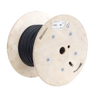 Cable de Fibra Óptica de 6 Hilos, Interior/Exterior, Tight Buffer, No Conductiva (Dieléctrica), LS0H, Multimodo OM4 50/125...