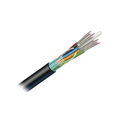 Cable de Fibra Óptica de 12 Hilos, OSP (Planta Externa), No Armada, Gel, MDPE (Polietileno de Media Densidad), Monomodo OS...
