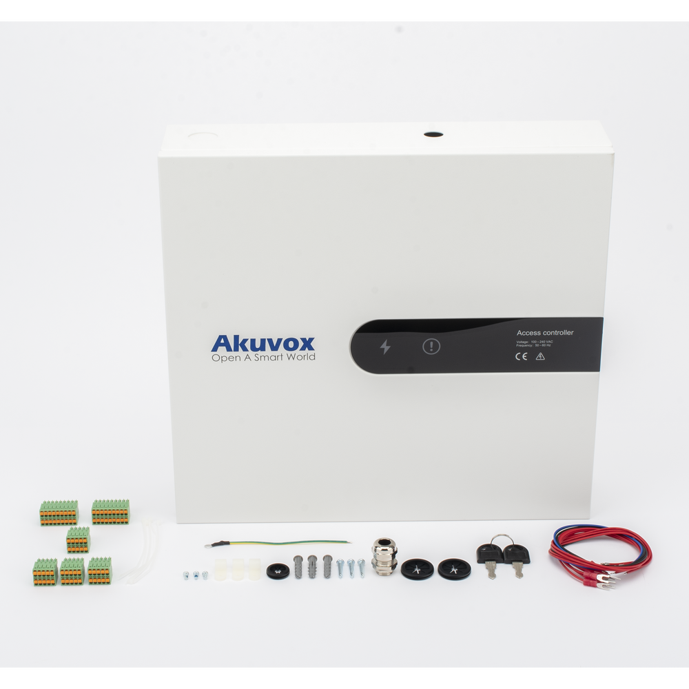 Controlador de Acceso IP / 4 Puertas / Gestión 100% en la Nube / 50,000 Tarjetas / Anti-Passback / Batería de Respaldo / Compatible | SIERRA STORE