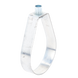 Abrazadera Tipo Pera / 2 1/2" (77 mm) / Carga 426 kg / Cincado Electrolítico 5 micras / Tuerca 3/8" / Montaje Rápido | SIERRA STORE