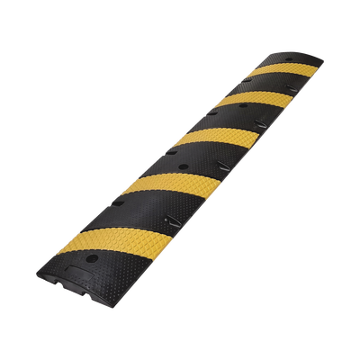 Reductor D / Velocidad / 183cm / 5 lineas amarillas / Hule Reciclado. - ACCESSPRO