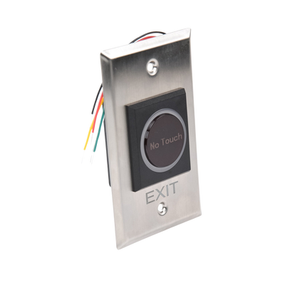 Botón de Salida sin Contacto con Control Remoto / Iluminación LED / Distancia de Detección Touch Ajustable ACCESSPRO - Vis...