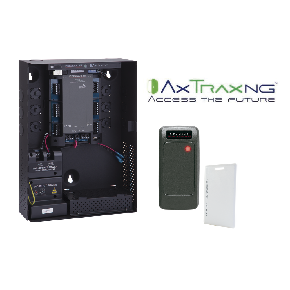 Kit de Control de Acceso para 2 Lectoras (Incluidas) / 30,000 Tarjetas / Incluye Gabinete y Fuente de Alimentación / Nueva generación! | SIERRA STORE