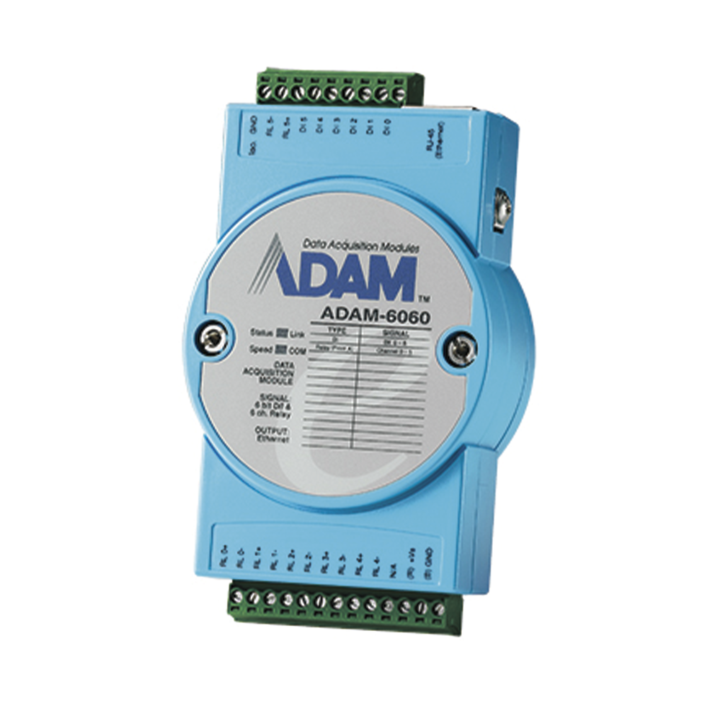 Módulo I/O / 6 Relés / 6 Entradas Digitales / Ethernet / MQTT TLS SNMP Modbus TCP / Azure IoT | SIERRA STORE