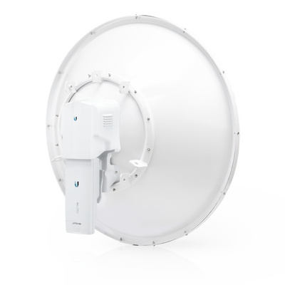 Radio de Backhaul de alta capacidad hasta 1.2 Gbps, banda licenciada 11 GHz (10.7-11.7 GHz), Incluye antena AF-11G35 y un ...