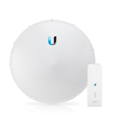 Radio de Backhaul de alta capacidad hasta 1.2 Gbps, banda licenciada 11 GHz (10.7-11.7 GHz), Incluye antena AF-11G35 y un ...