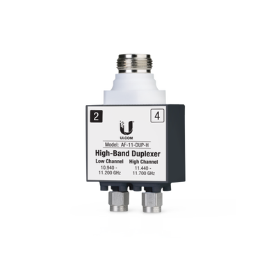 Duplexer para AF-11, banda licenciada de 11 GHz de banda alta (10.940-11.200 GHz y 11.440-11.700 GHz) - UBIQUITI