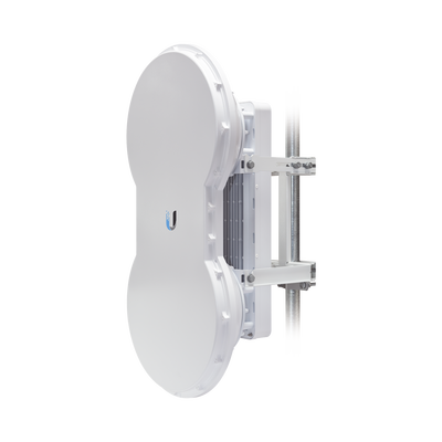 Radio de Backhaul de alta capacidad full duplex, tecnología airFiber hasta 1.2 Gbps, 5 GHz (5470 - 5950 MHz) con antena in...