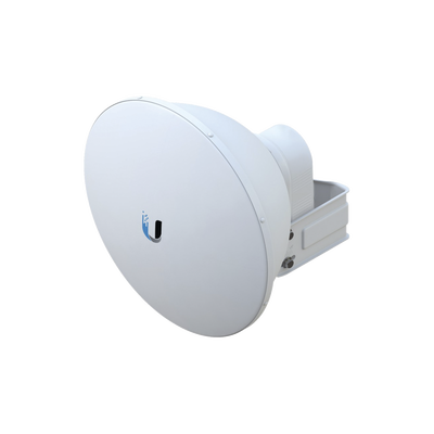 Antena Direccional airFiber X, ideal para enlaces Punto a Punto (PtP), frecuencia 5 GHz (5.1 - 5.9 GHz) de 23 dBi slant 45...
