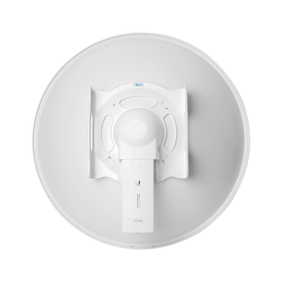 Antena Direccional airFiber X, ideal para enlaces Punto a Punto (PtP), frecuencia 5 GHz (4.9 - 5.8 GHz) de 30 dBi slant 45...