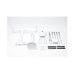 Antena Direccional airFiber X, ideal para enlaces Punto a Punto (PtP), frecuencia 5 GHz (4.9 - 5.8 GHz) de 34 dBi slant 45...