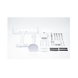 Antena Direccional airFiber X, ideal para enlaces Punto a Punto (PtP), frecuencia 5 GHz (4.9 - 5.8 GHz) de 34 dBi slant 45...