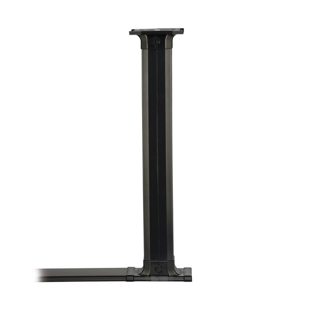 PANDUIT AFR4TBLGBL - Accesorio de Conexión a Mesa / Canaleta de Piso 4 Vías / PVC Rígido / Carga 907 kg / Área 45.11 in² / ADA / Negro | SIERRA STORE
