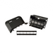 PANDUIT AFR4WTRBL - Accesorio de Conexión a Pared / 4 Vías / PVC Rígido / 907 kg Carga / 181.8x117.5 mm / ADA Compliant | SIERRA STORE