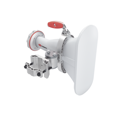 Antena asimétrica de 90° (90°H 25°V) 16 dBi tipo cuerno 5180-6000 MHz altamente eficiente, sin cables, sin perdidas, sin l...