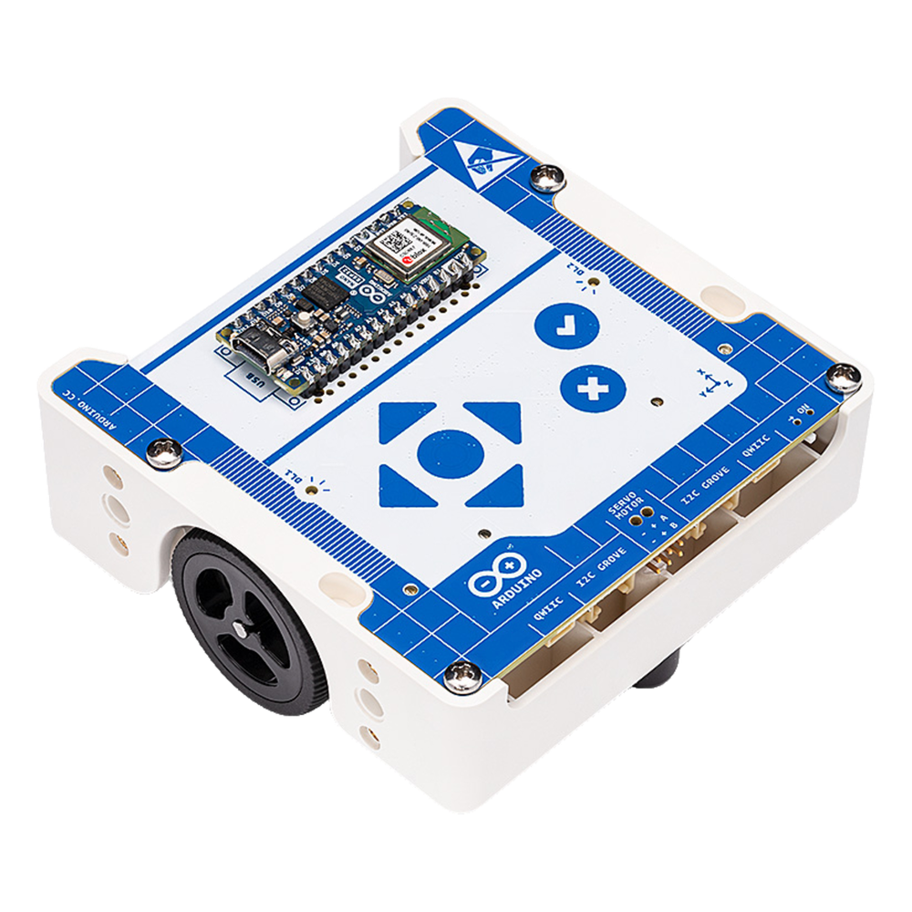 ARDUINO LLC - AKX-00066 - Robot Educativo / Dual Procesador Nano ESP32 + STM32 Cortex-M4 / Wi-Fi + Bluetooth LE / Sensor ToF 350 cm / IMU 6-Axis / Motores DC