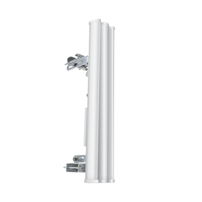 Antena sectorial para radio estaciones base airMAX de 120 grados de cobertura horizontal, 5 GHz (5.15-5.85 GHz) de 19 dBi ...