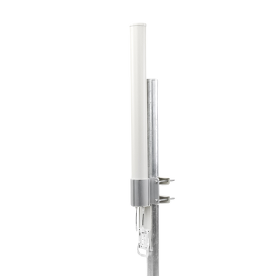 Antena omnidireccional, potente cobertura de 360°, doble polaridad MIMO 2x2, frecuencia 2 GHz (2.35-2.55 GHz) de 10 dBi UB...