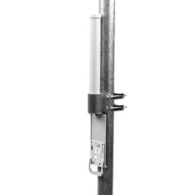 Antena omnidireccional, potente cobertura de 360°, doble polaridad MIMO 2x2, frecuencia 5 GHz (5.45-5.85 GHz) de 10 dBi UB...
