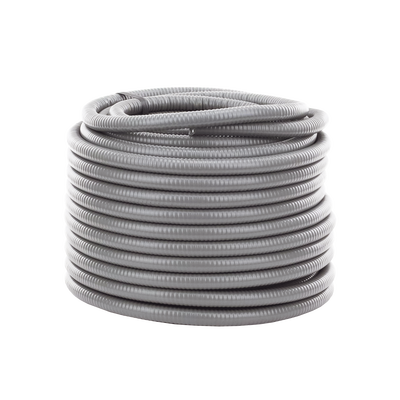 Tubo Flexible tipo Liquidtight de 3/4" (19 mm). Acero + PVC. Rollo de 50 Metros. ANCLO - Vista 2