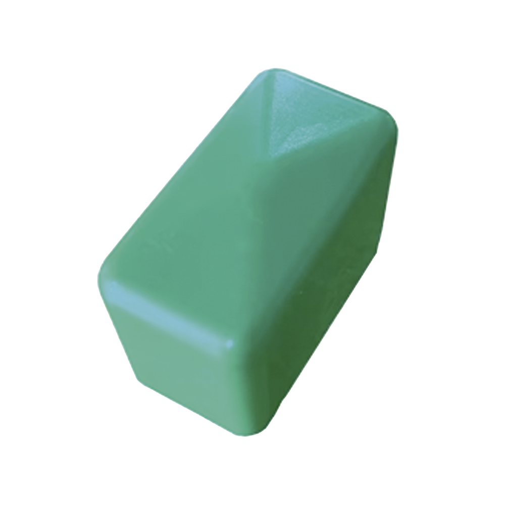 Remate Cuadrado / Unicanal 4x2 / Material No Metálico / Color Verde Oscuro | SIERRA STORE
