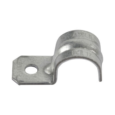 Abrazadera tipo Uña para Tubo Conduit Pared Gruesa y Conduit PVC de 3/4 (19 mm). - ANCLO