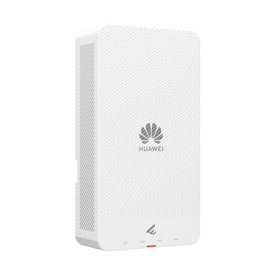 Punto de Acceso eKi Wi-Fi 6 para pared / Hasta 128 Clientes / 2.9 Gbps / MU-MIMO / 1 Puerto Gigabit PoE in / 4 Puertos Gig...
