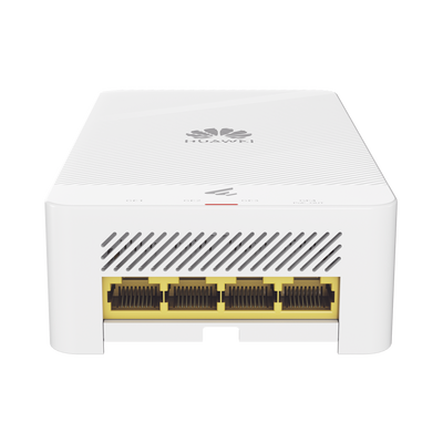 Punto de Acceso eKit Wi-Fi 6 para Pared / Hasta 128 Clientes / 2.9 Gbps / 1 Puerto Gigabit PoE in + 3 Puertos LAN Gigabit ...