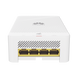 Punto de Acceso eKit Wi-Fi 6 para Pared / Hasta 128 Clientes / 2.9 Gbps / 1 Puerto Gigabit PoE in + 3 Puertos LAN Gigabit ...
