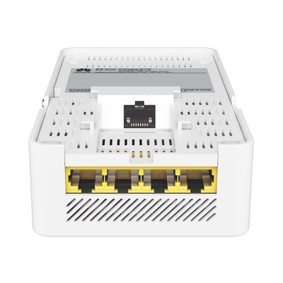 Punto de Acceso eKit Wi-Fi 6 para Pared / Hasta 128 Clientes / 2.9 Gbps / 1 Puerto Gigabit PoE in + 3 Puertos LAN Gigabit ...