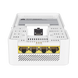 Punto de Acceso eKit Wi-Fi 6 para Pared / Hasta 128 Clientes / 2.9 Gbps / 1 Puerto Gigabit PoE in + 3 Puertos LAN Gigabit ...