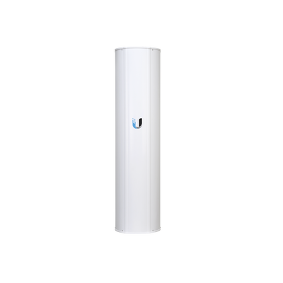 Antena sectorial blindada de 90º de cobertura 5 GHz (5.15 - 5.85 GHz), dividida en 3 bloques de 30º, ideal para alta densi...