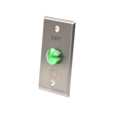 Botón tipo Hongo Color Verde / Contacto NO / Estético / Alta Durabilidad ACCESSPRO - Vista 3
