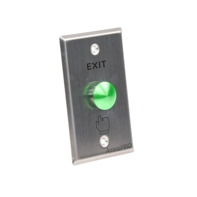 Botón tipo Hongo Color Verde / Contacto NO / Estético / Alta Durabilidad ACCESSPRO - Vista 5