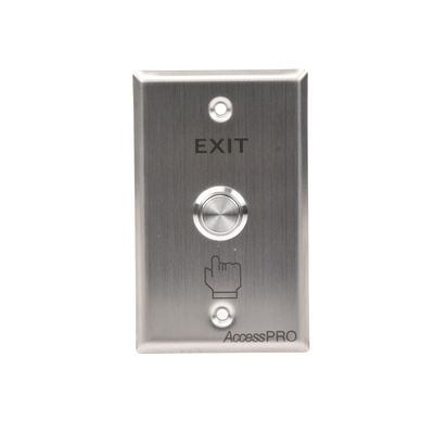 Botón de Cabeza Plana / Exterior IP65 / Estético / NO y COM ACCESSPRO - Vista 2
