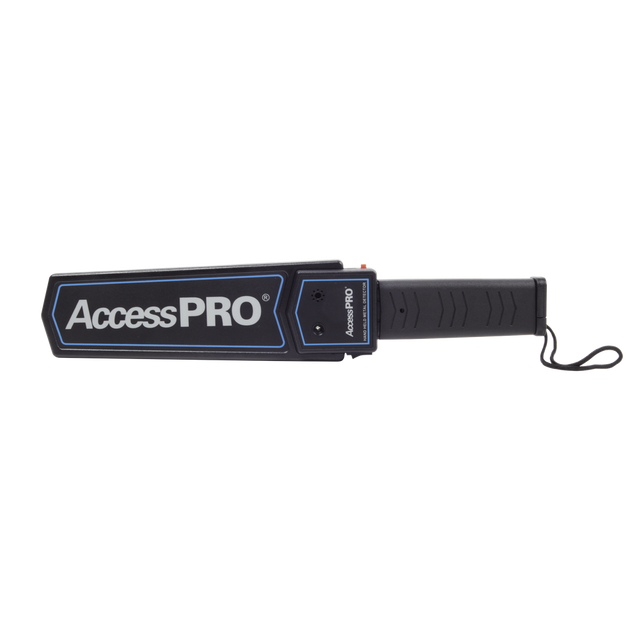 ACCESSPRO APME-POR - Detector de Metales Portátil / Sensibilidad Alta/Baja / Alarma 75 dB / IP31 / Ahorro de Energía / 410 x 85 x 45 mm | SIERRA STORE