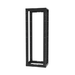 Rack de Cuatro Postes Estándar de 19", Rieles Roscados #12-24, Profundidad Ajustable de 23 a 42 in, 45 Unidades de Rack, C...