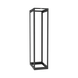 Rack de Cuatro Postes Estándar de 19", Rieles Roscados #12-24, Profundidad Ajustable de 23 a 42 in, 45 Unidades de Rack, C...