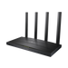 Router WiFi 6 AX 1500Mbps / MU-MIMO 2X2 y OFDMA / 1 Puerto WAN 10/100/1000 Mbps / 3 Puertos LAN 10/100/1000 Mbps / 4 Anten...