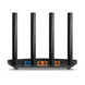 Router WiFi 6 AX 1500Mbps / MU-MIMO 2X2 y OFDMA / 1 Puerto WAN 10/100/1000 Mbps / 3 Puertos LAN 10/100/1000 Mbps / 4 Anten...