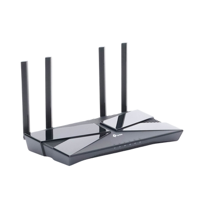 Router WiFi 6 doble banda AX 3000 Mbps /  MU-MIMO y OFDMA / 1 Puerto WAN 10/100/1000 Mbps / 4 Puertos LAN 10/100/1000 Mbps...