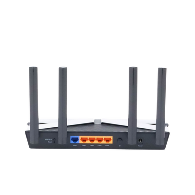 Router WiFi 6 doble banda AX 3000 Mbps /  MU-MIMO y OFDMA / 1 Puerto WAN 10/100/1000 Mbps / 4 Puertos LAN 10/100/1000 Mbps...