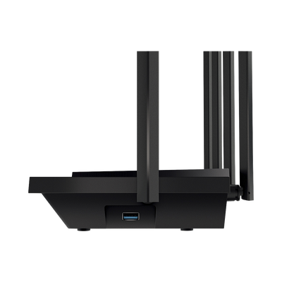 Router WiFi 6 Doble Banda / AX5400 MU-MIMO 4X4 y OFDMA / 1 puerto WAN 10/100/1000 Mbps / 4 puertos LAN 10/100/1000 Mbps / ...