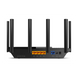 Router WiFi 6 Doble Banda / AX5400 MU-MIMO 4X4 y OFDMA / 1 puerto WAN 10/100/1000 Mbps / 4 puertos LAN 10/100/1000 Mbps / ...