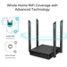 Router Inalámbrico AC 1200 / Doble Banda MU-MIMO / 1 puerto WAN 10/100/1000 Mbps / 4 puertos LAN 10/100/1000 Mbps / Compat...