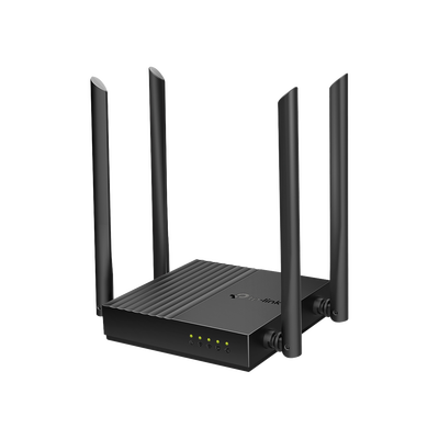 Router Inalámbrico AC 1200 / Doble Banda MU-MIMO / 1 puerto WAN 10/100/1000 Mbps / 4 puertos LAN 10/100/1000 Mbps / Compat...